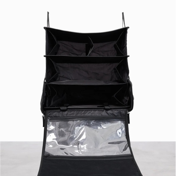 Beis The Hanging Duffle Bag in Black - Picture 5 of 15